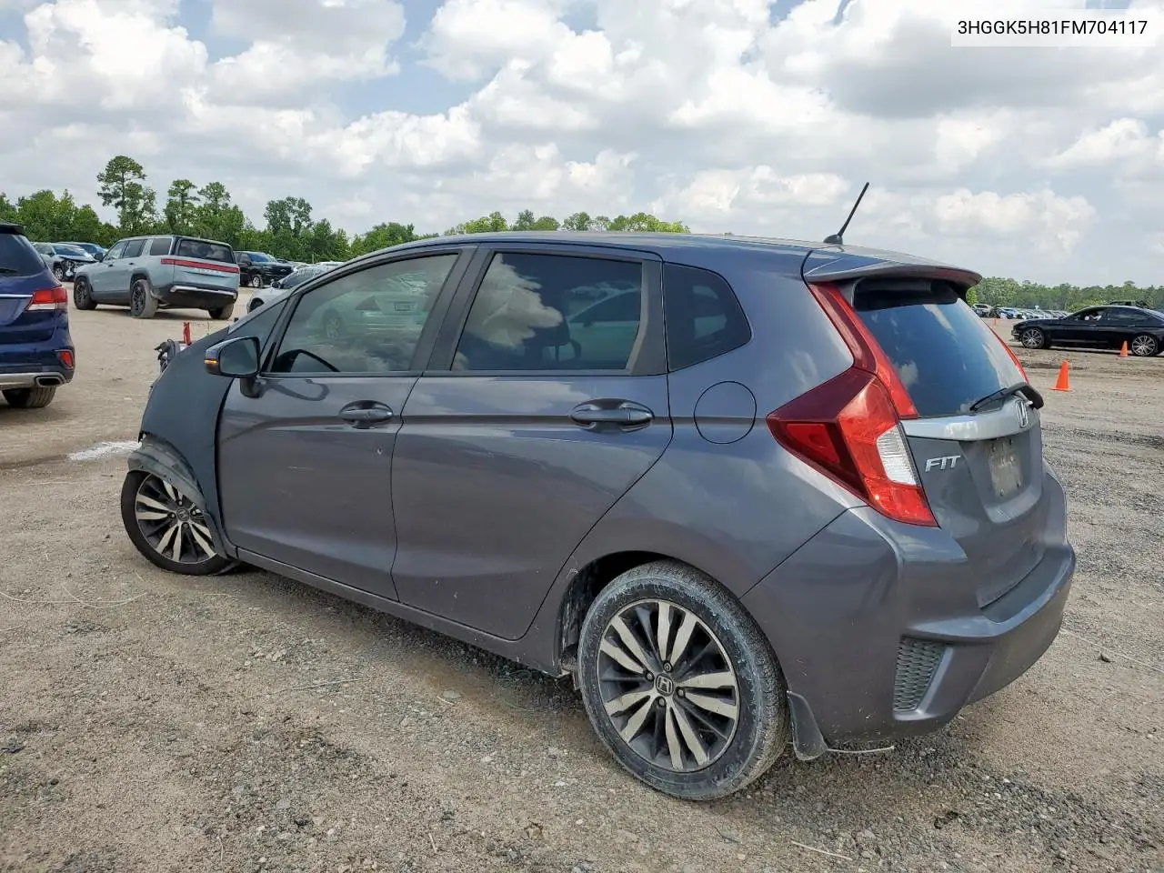 2015 Honda Fit Ex VIN: 3HGGK5H81FM704117 Lot: 64452725
