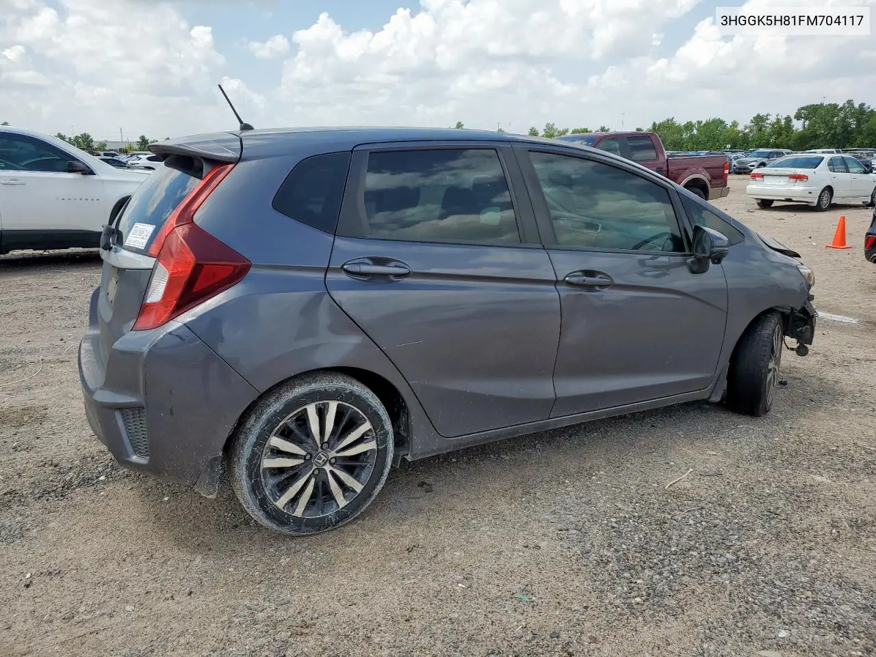 2015 Honda Fit Ex VIN: 3HGGK5H81FM704117 Lot: 64452725