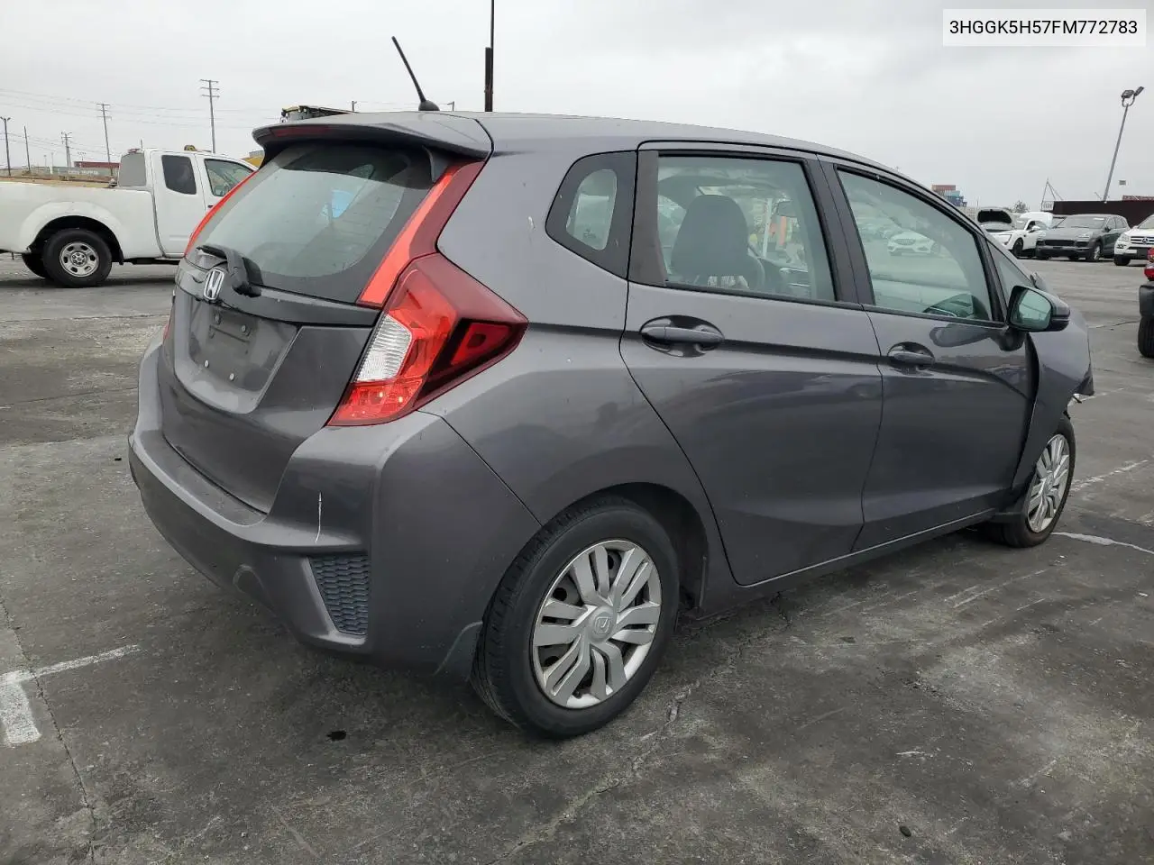 2015 Honda Fit Lx VIN: 3HGGK5H57FM772783 Lot: 64514445