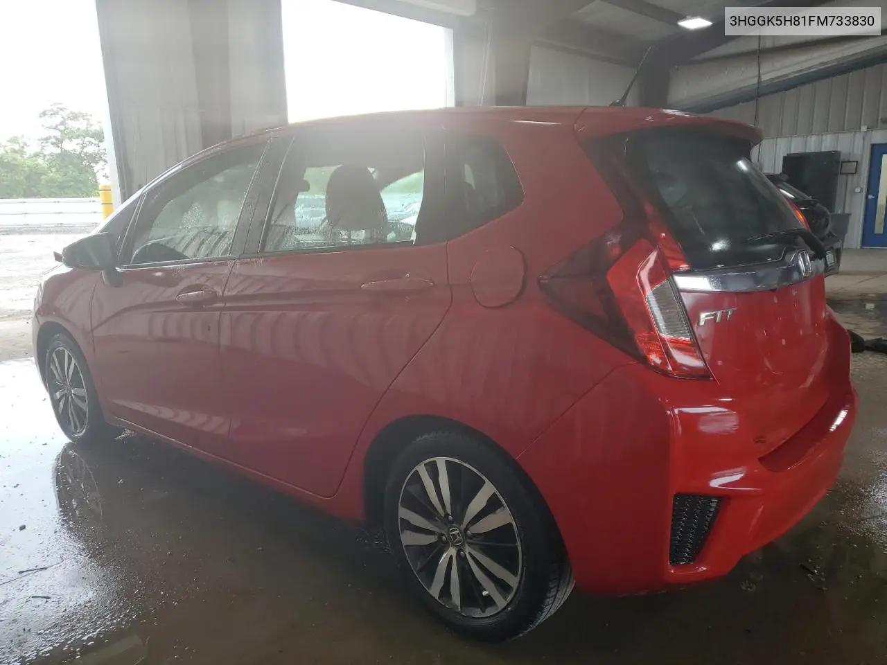 2015 Honda Fit Ex VIN: 3HGGK5H81FM733830 Lot: 64552555