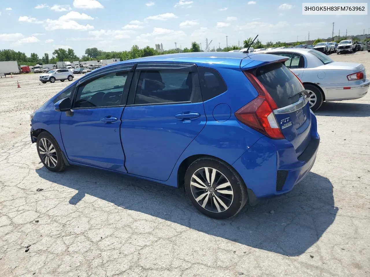 2015 Honda Fit Ex VIN: 3HGGK5H83FM763962 Lot: 64560635