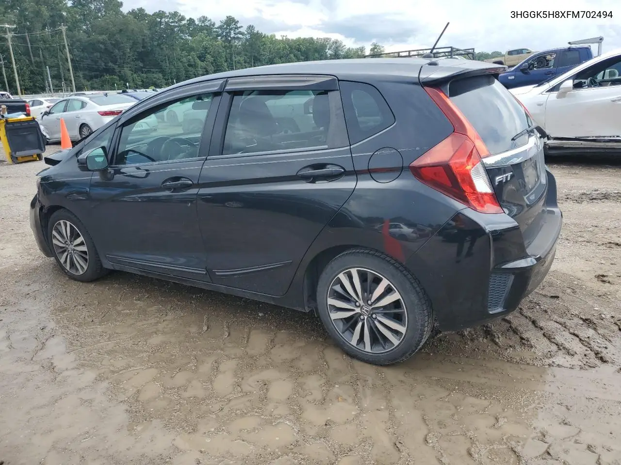 2015 Honda Fit Ex VIN: 3HGGK5H8XFM702494 Lot: 64740425