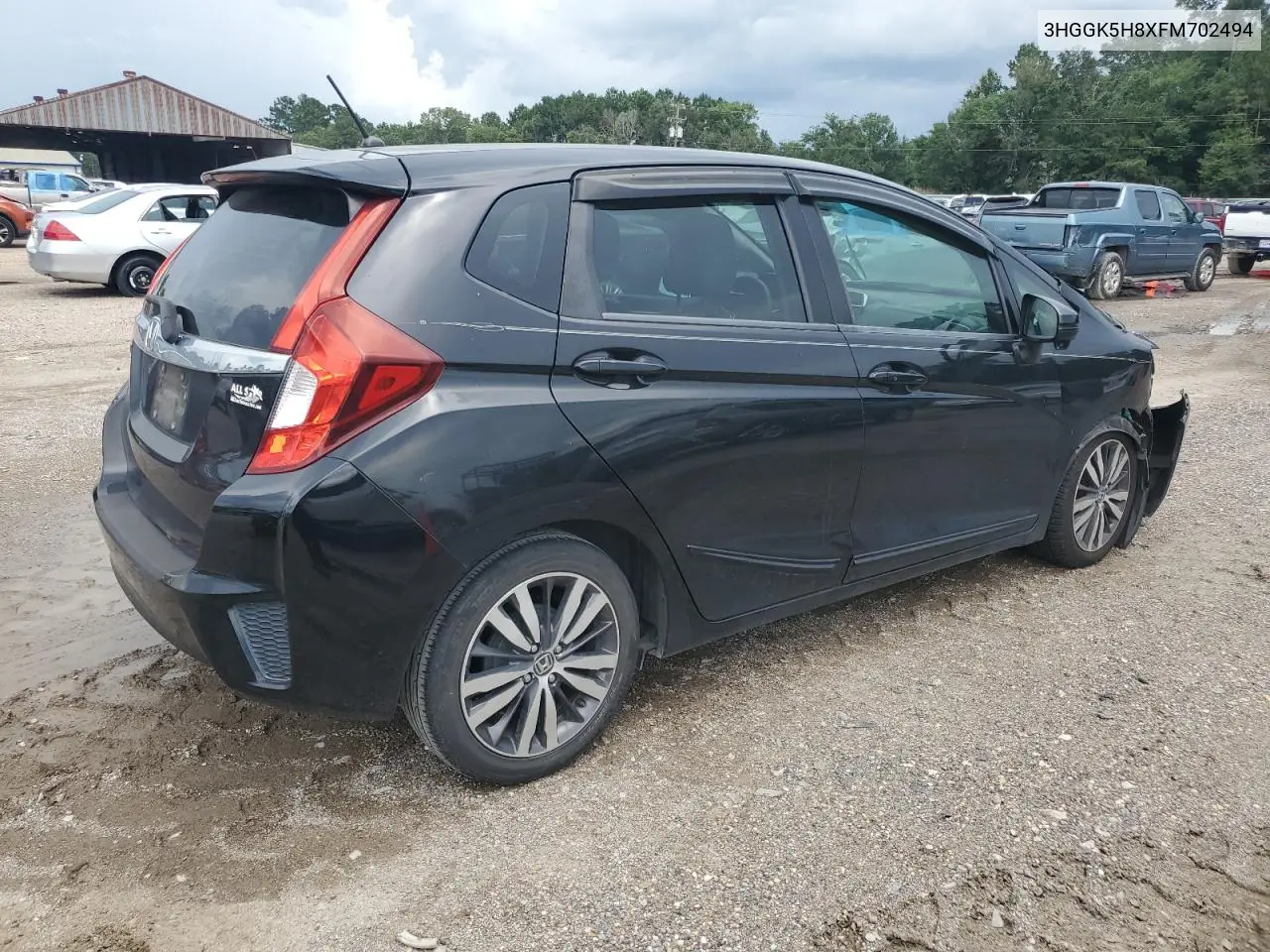 2015 Honda Fit Ex VIN: 3HGGK5H8XFM702494 Lot: 64740425
