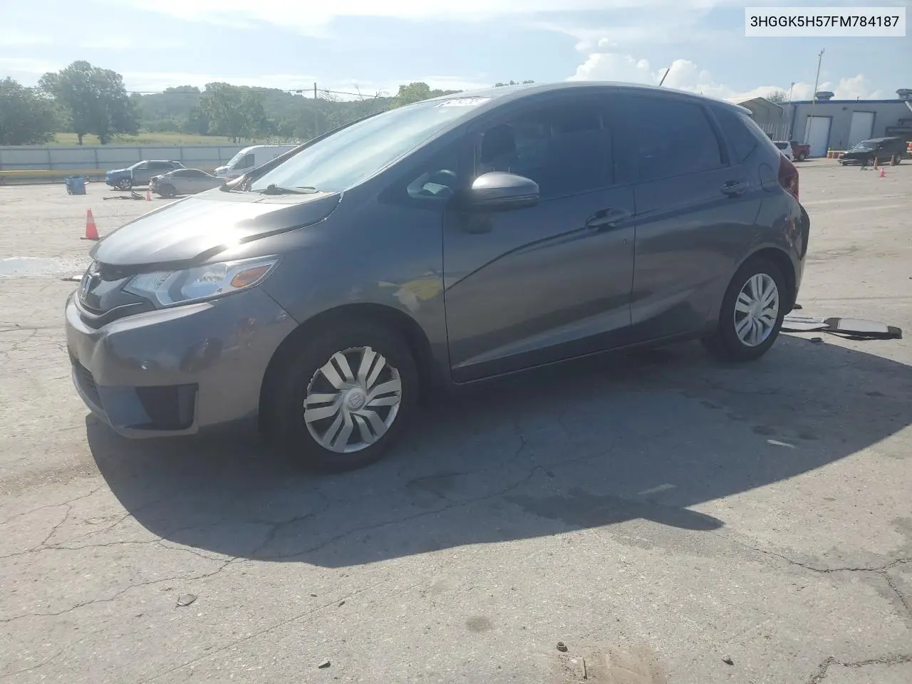 2015 Honda Fit Lx VIN: 3HGGK5H57FM784187 Lot: 64764785