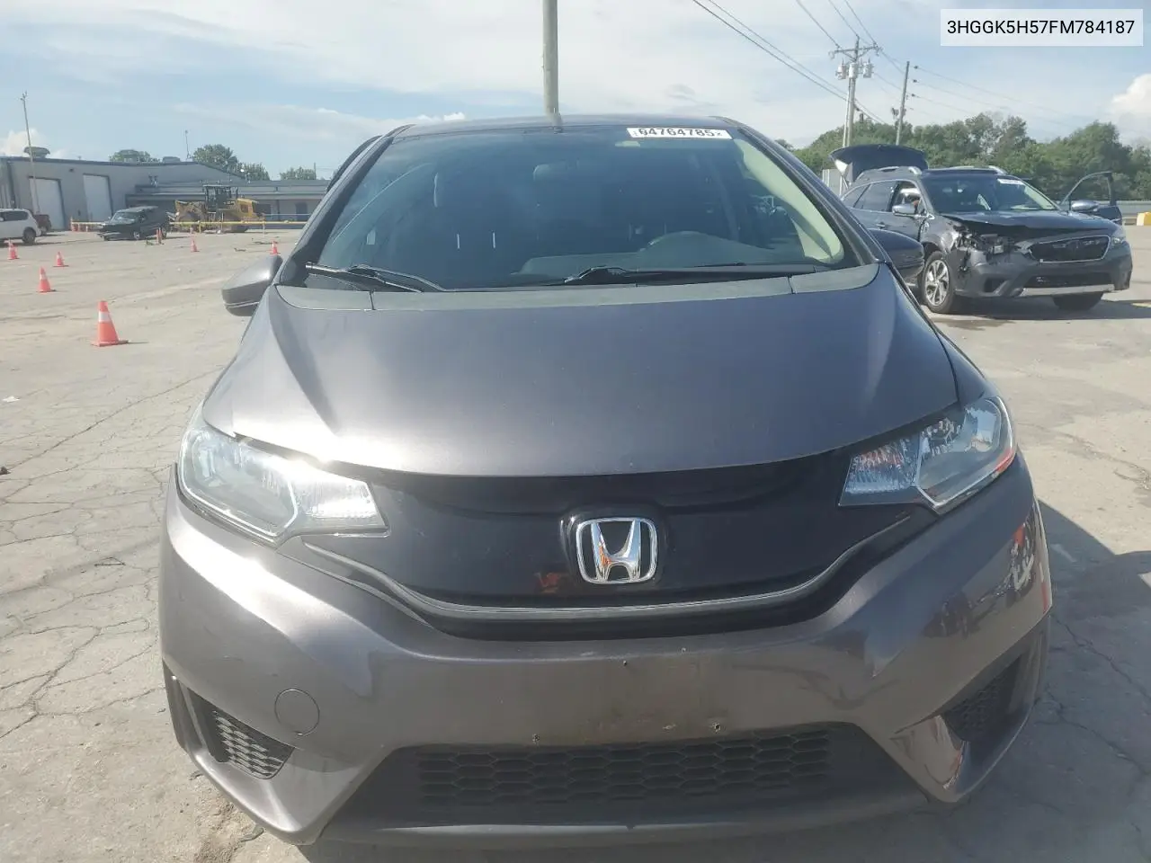 2015 Honda Fit Lx VIN: 3HGGK5H57FM784187 Lot: 64764785