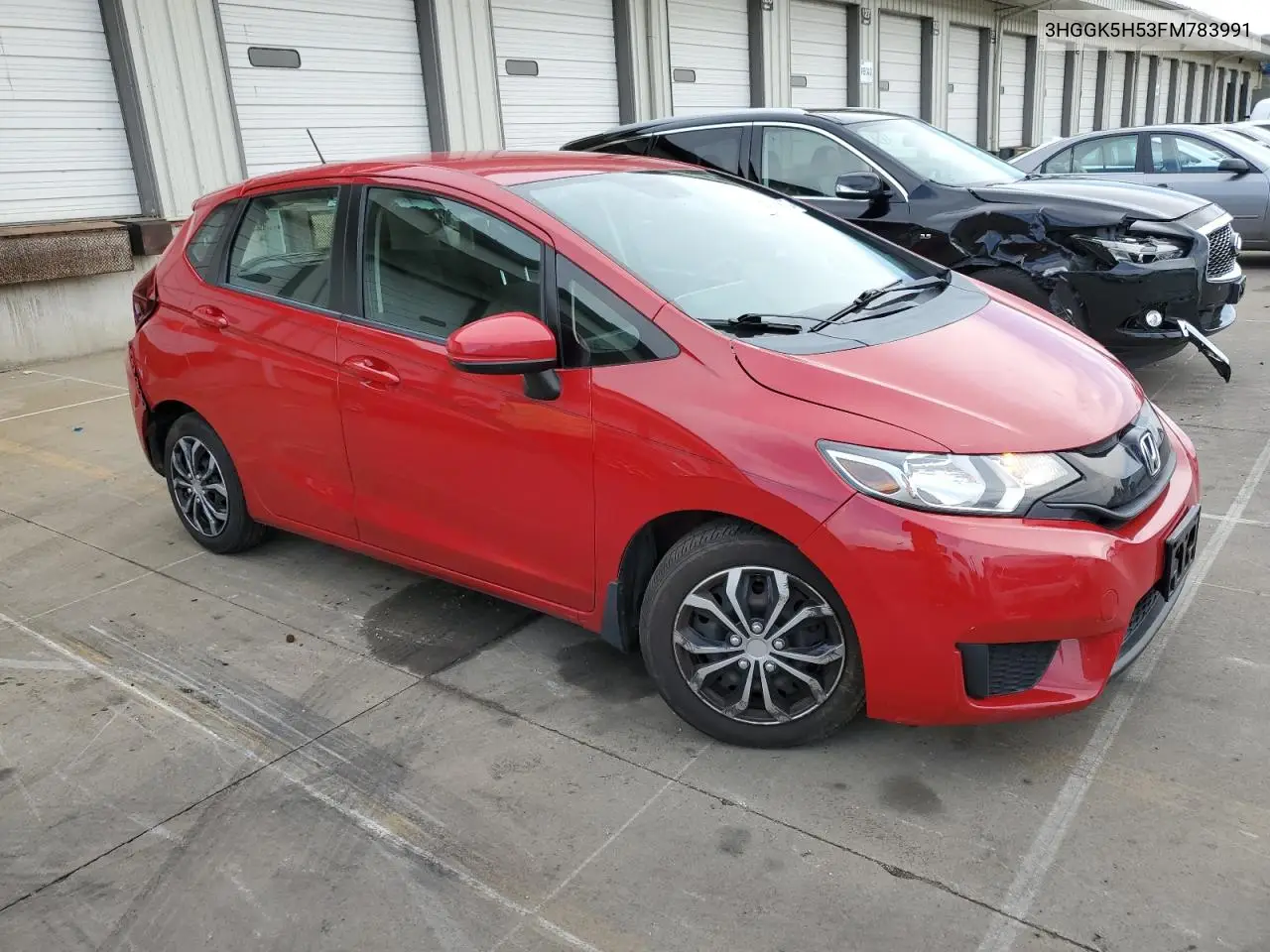 2015 Honda Fit Lx VIN: 3HGGK5H53FM783991 Lot: 64934685