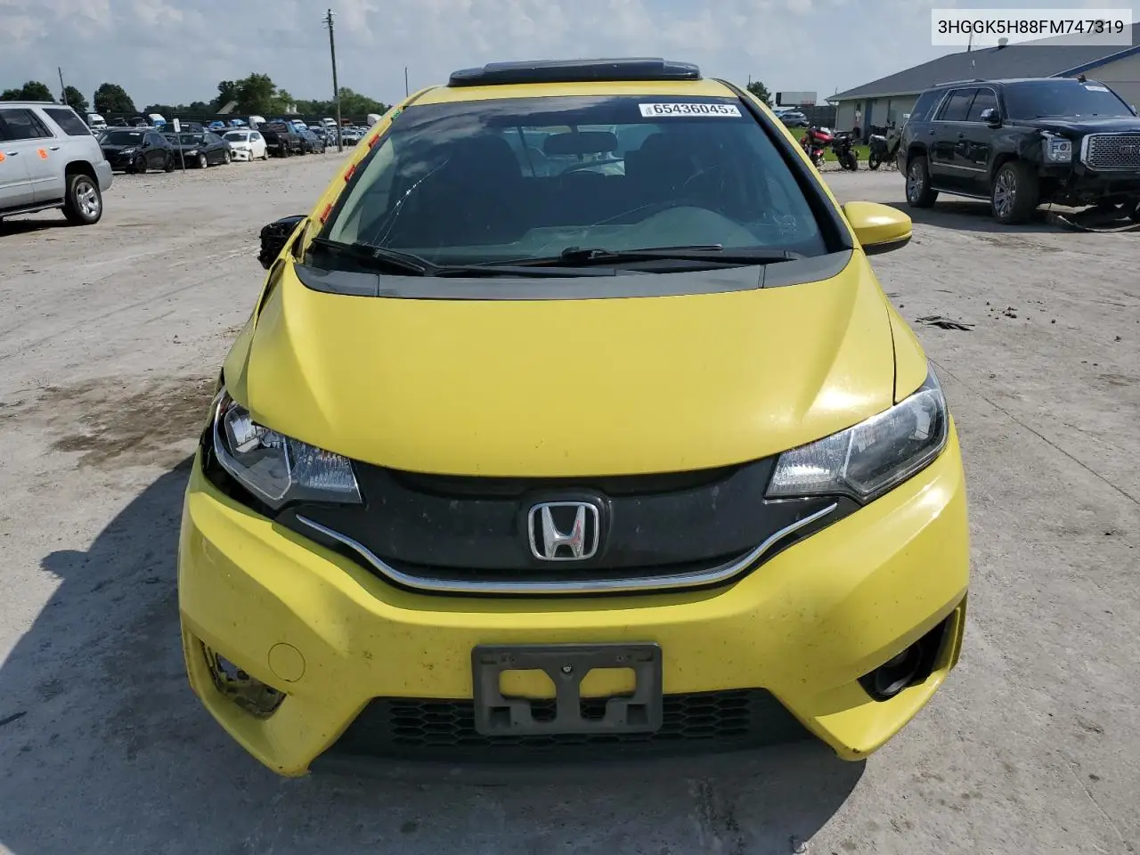 2015 Honda Fit Ex VIN: 3HGGK5H88FM747319 Lot: 65436045