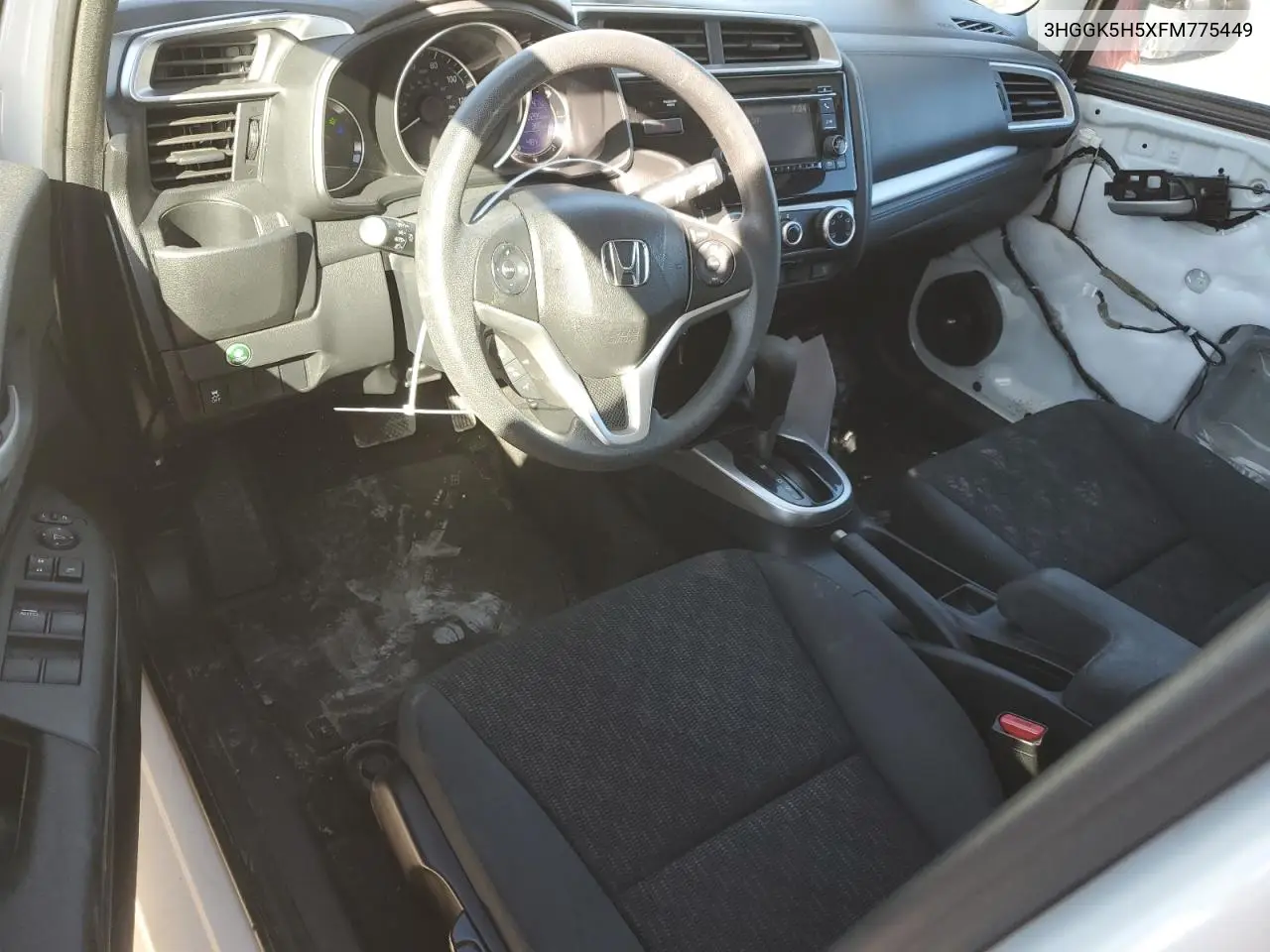 2015 Honda Fit Lx VIN: 3HGGK5H5XFM775449 Lot: 87631025