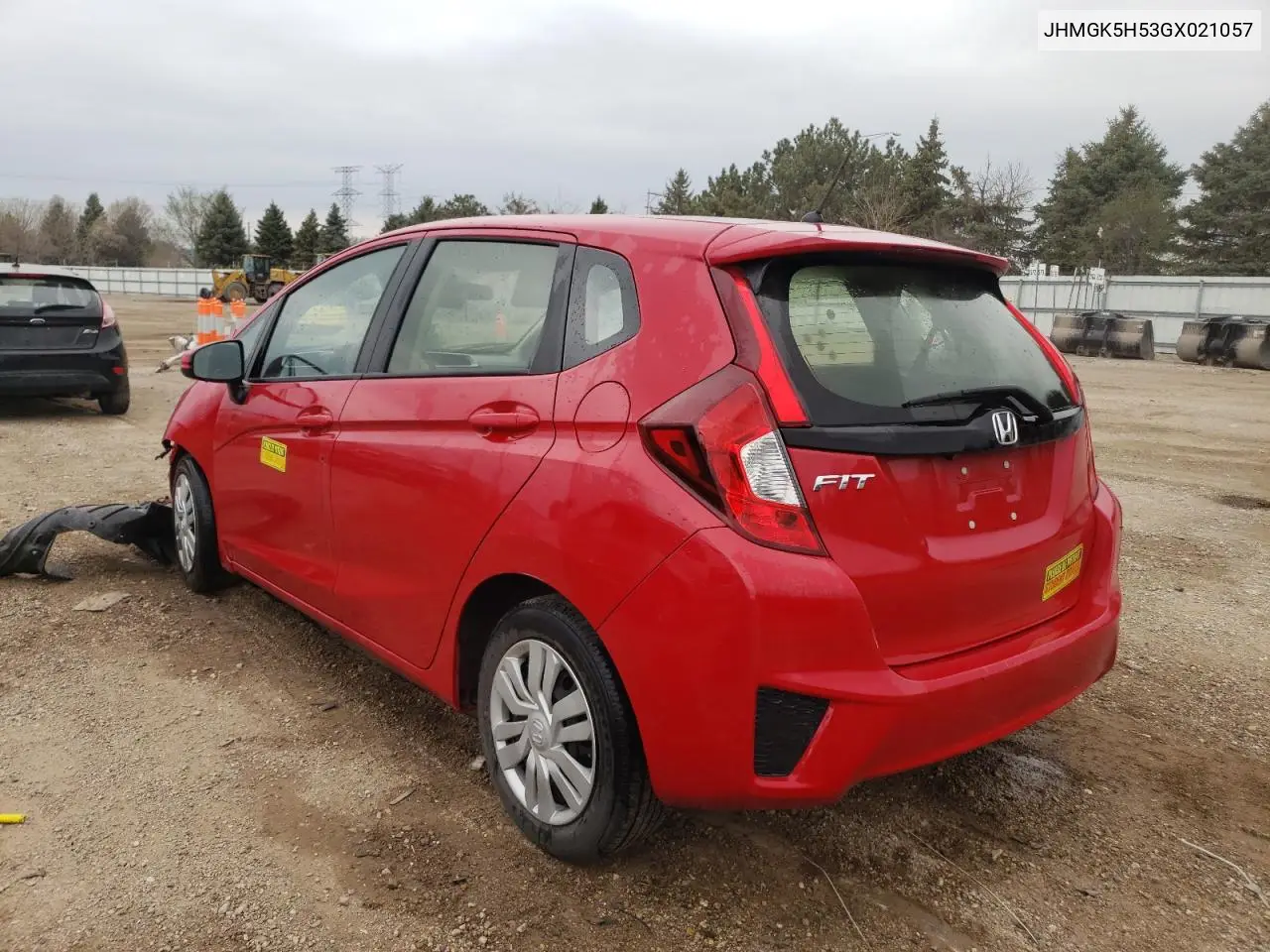 2016 Honda Fit Lx VIN: JHMGK5H53GX021057 Lot: 52970725