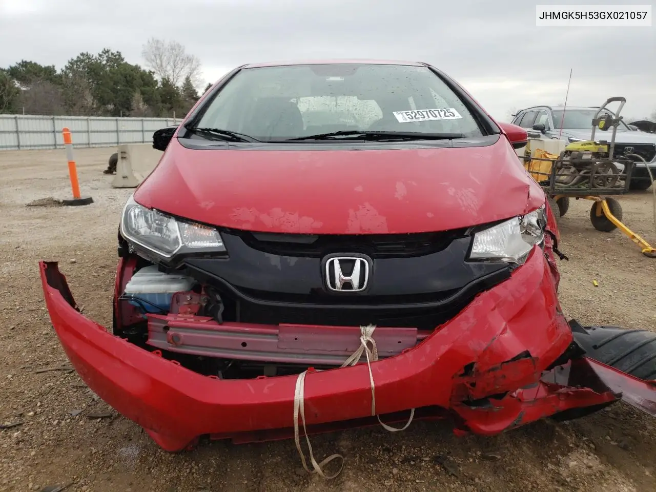 2016 Honda Fit Lx VIN: JHMGK5H53GX021057 Lot: 52970725