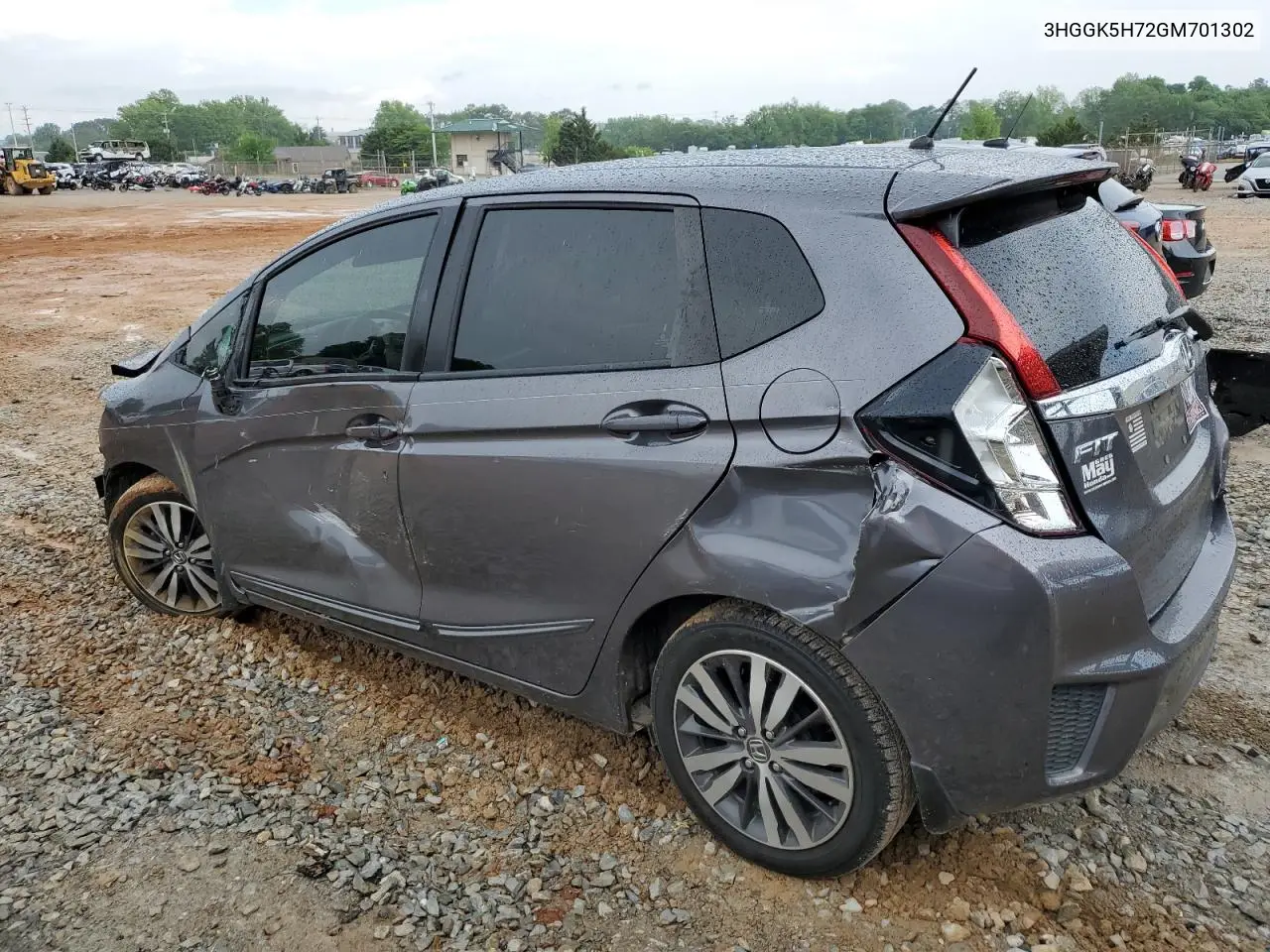 2016 Honda Fit Ex VIN: 3HGGK5H72GM701302 Lot: 54613845