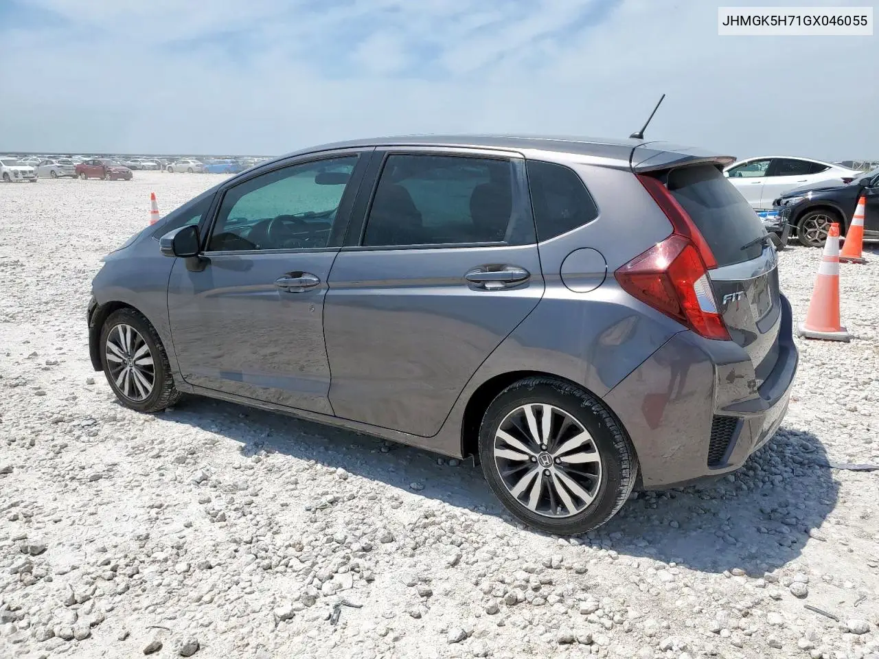 2016 Honda Fit Ex VIN: JHMGK5H71GX046055 Lot: 56180735