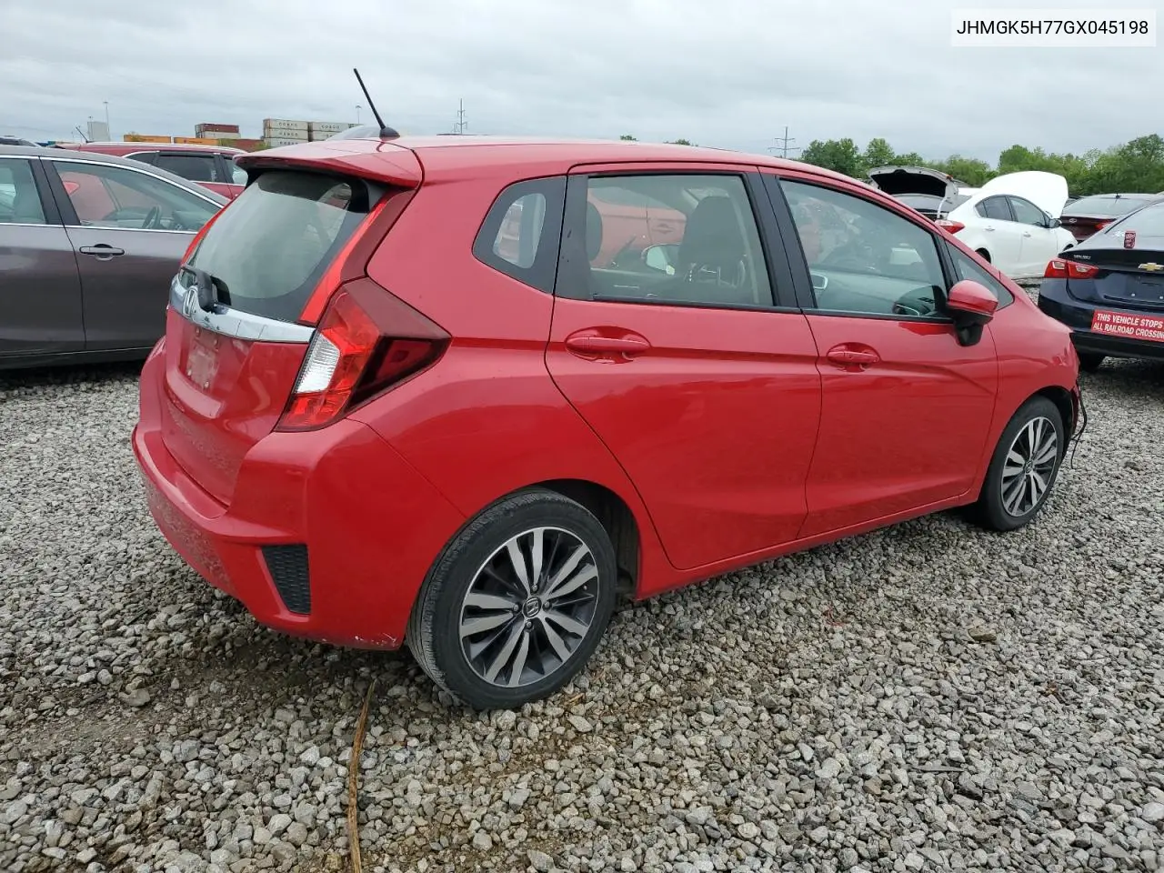 2016 Honda Fit Ex VIN: JHMGK5H77GX045198 Lot: 56414925