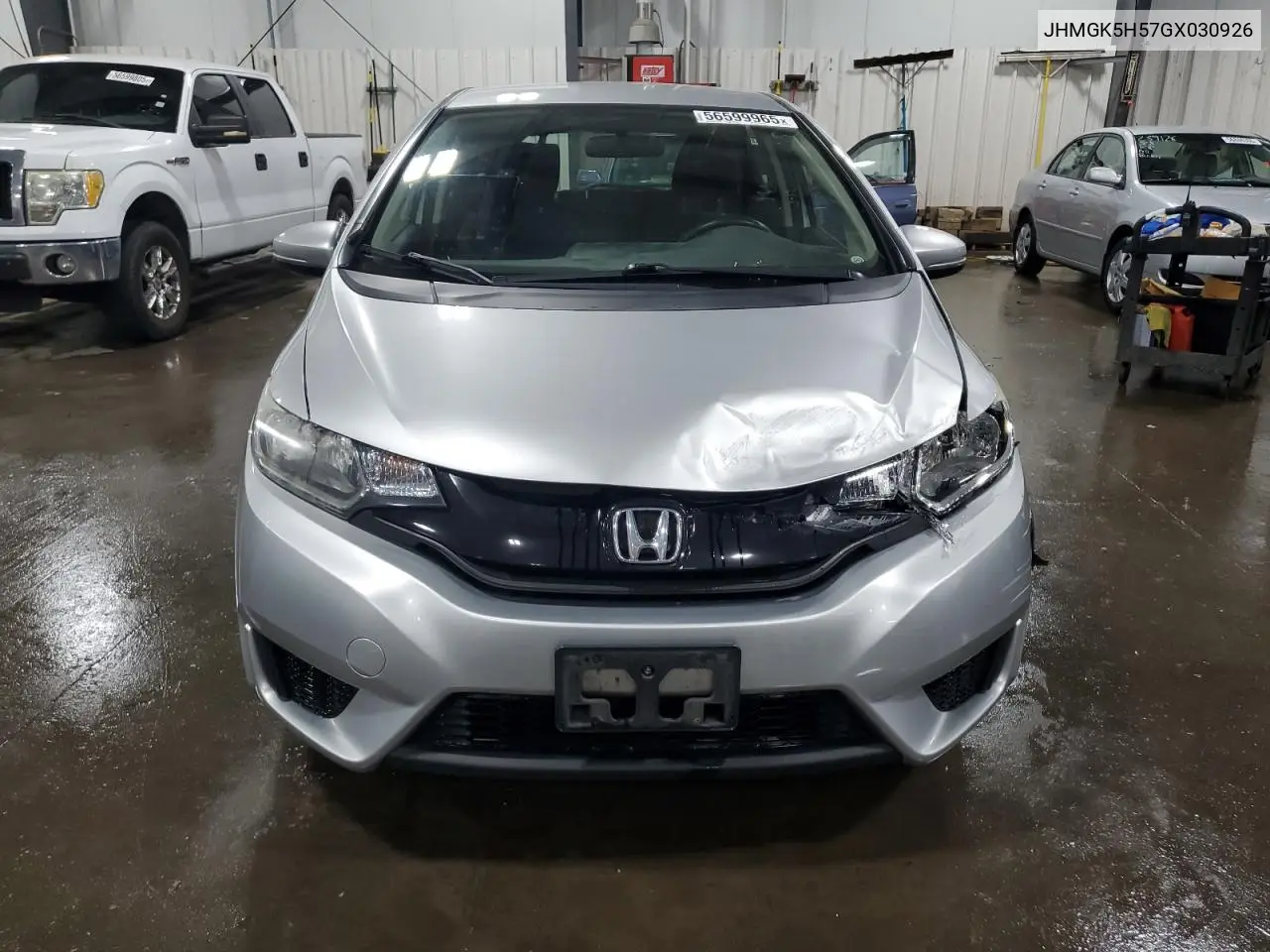 2016 Honda Fit Lx VIN: JHMGK5H57GX030926 Lot: 56599965