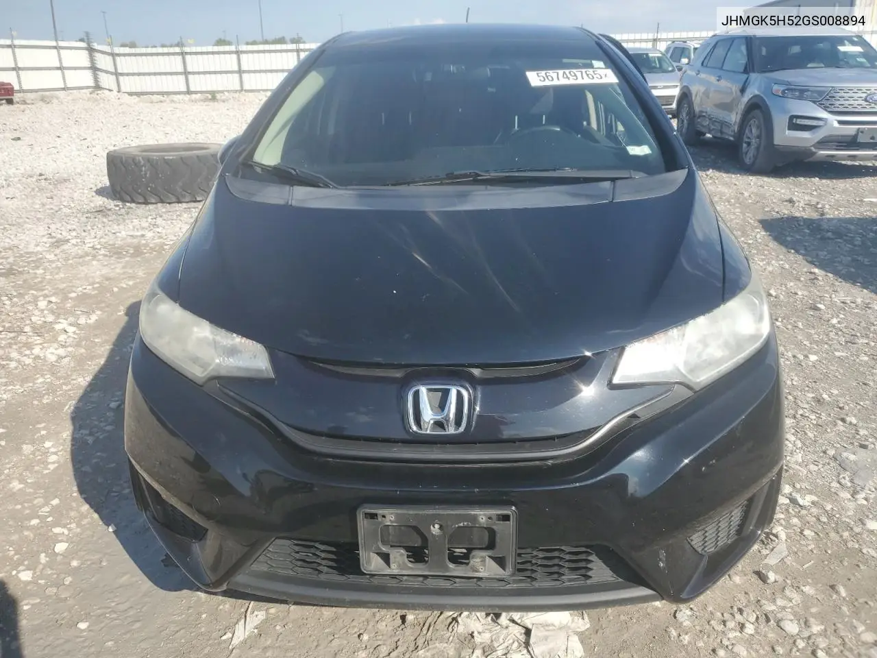 2016 Honda Fit Lx VIN: JHMGK5H52GS008894 Lot: 56749765