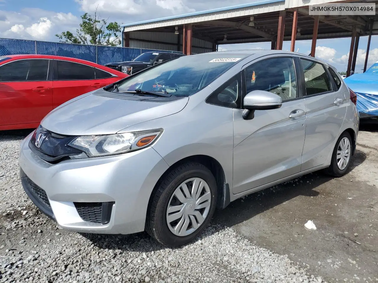 2016 Honda Fit Lx VIN: JHMGK5H57GX014984 Lot: 56843315