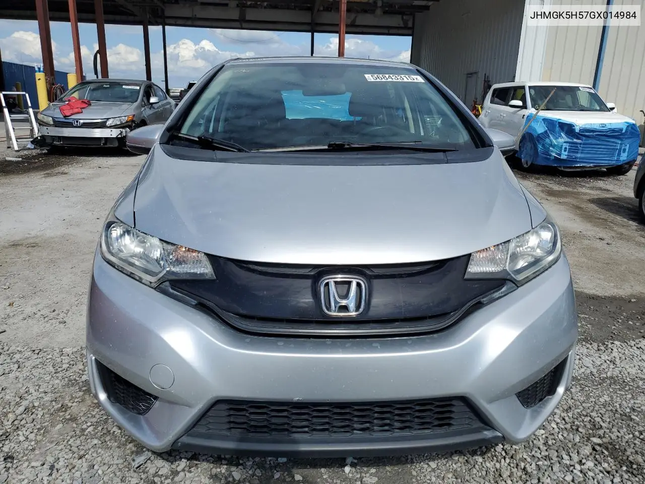 2016 Honda Fit Lx VIN: JHMGK5H57GX014984 Lot: 56843315