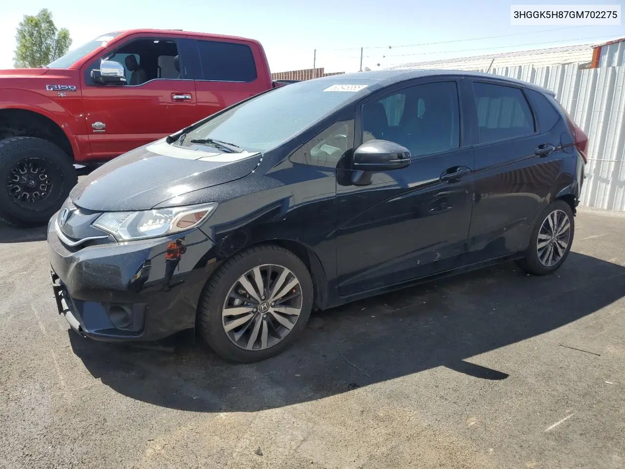 2016 Honda Fit Ex VIN: 3HGGK5H87GM702275 Lot: 62848385