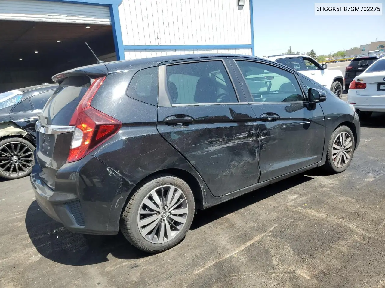2016 Honda Fit Ex VIN: 3HGGK5H87GM702275 Lot: 62848385