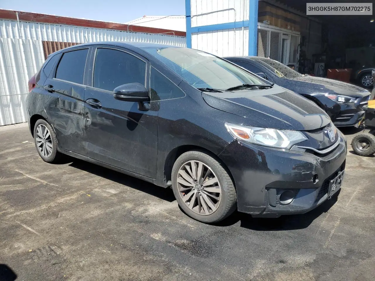 2016 Honda Fit Ex VIN: 3HGGK5H87GM702275 Lot: 62848385