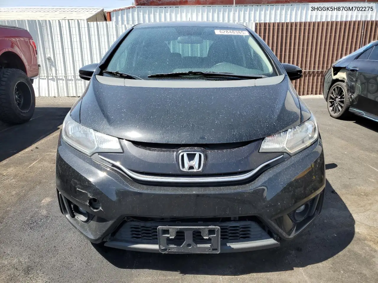 2016 Honda Fit Ex VIN: 3HGGK5H87GM702275 Lot: 62848385