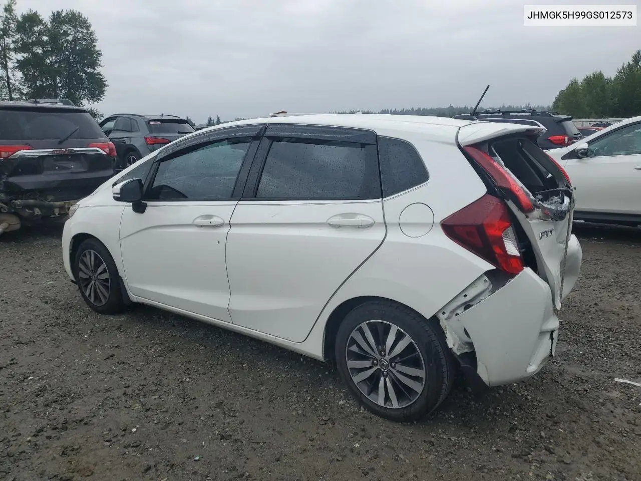 2016 Honda Fit Ex VIN: JHMGK5H99GS012573 Lot: 63051315