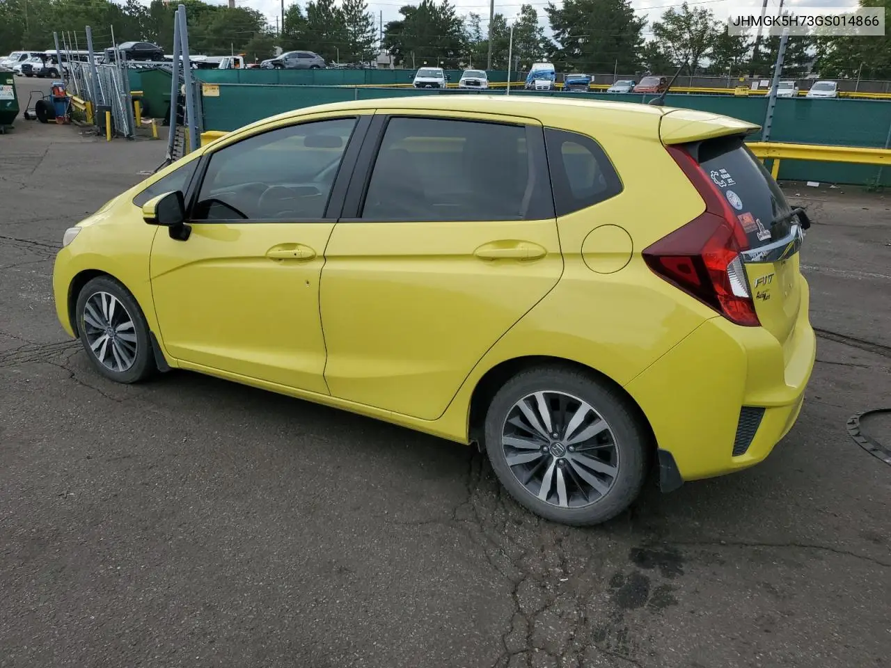 2016 Honda Fit Ex VIN: JHMGK5H73GS014866 Lot: 64227295