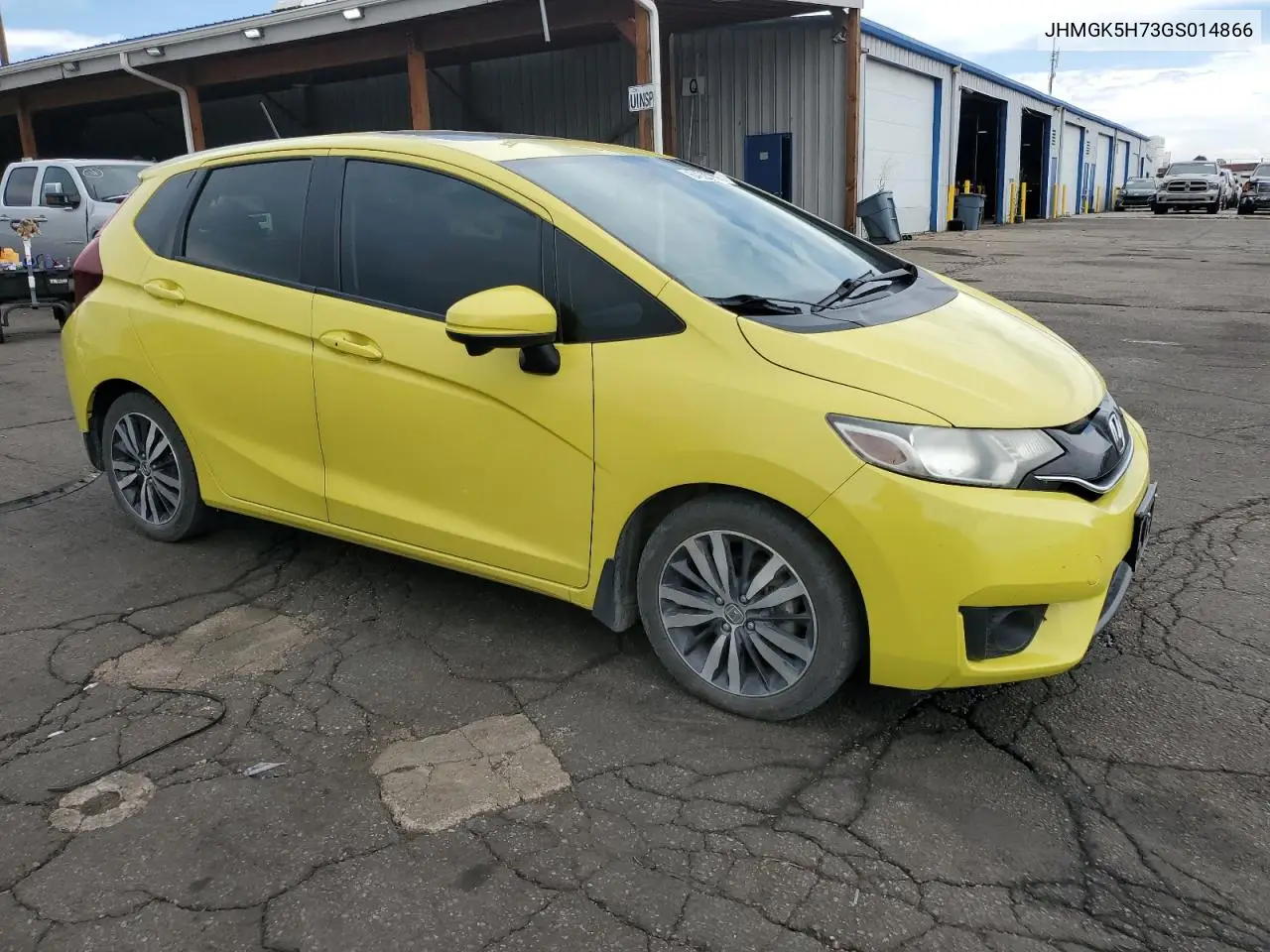 2016 Honda Fit Ex VIN: JHMGK5H73GS014866 Lot: 64227295