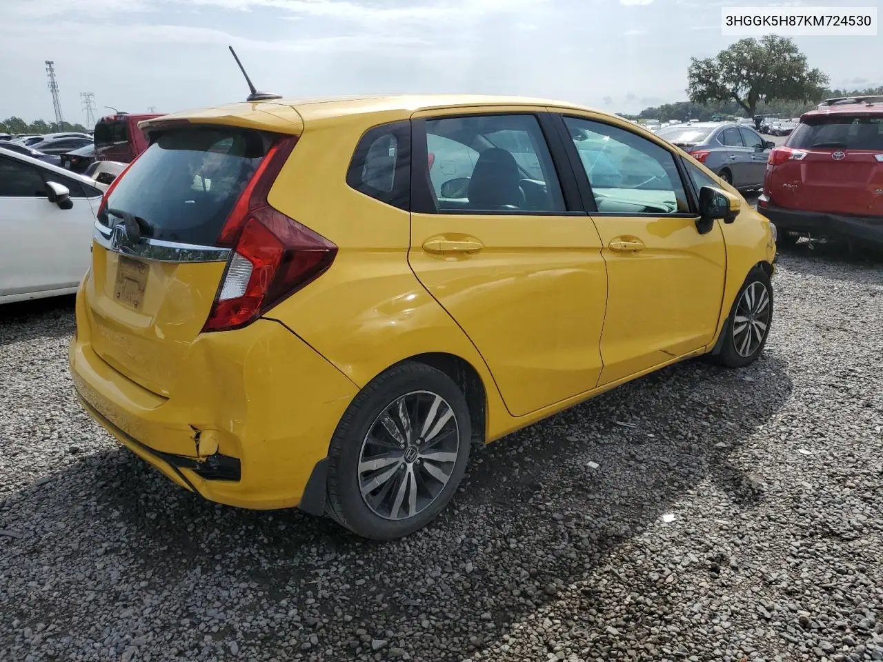 2016 Honda Fit Ex VIN: 3HGGK5H87KM724530 Lot: 64507615