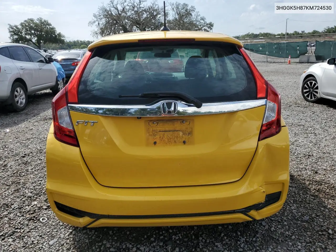 2016 Honda Fit Ex VIN: 3HGGK5H87KM724530 Lot: 64507615
