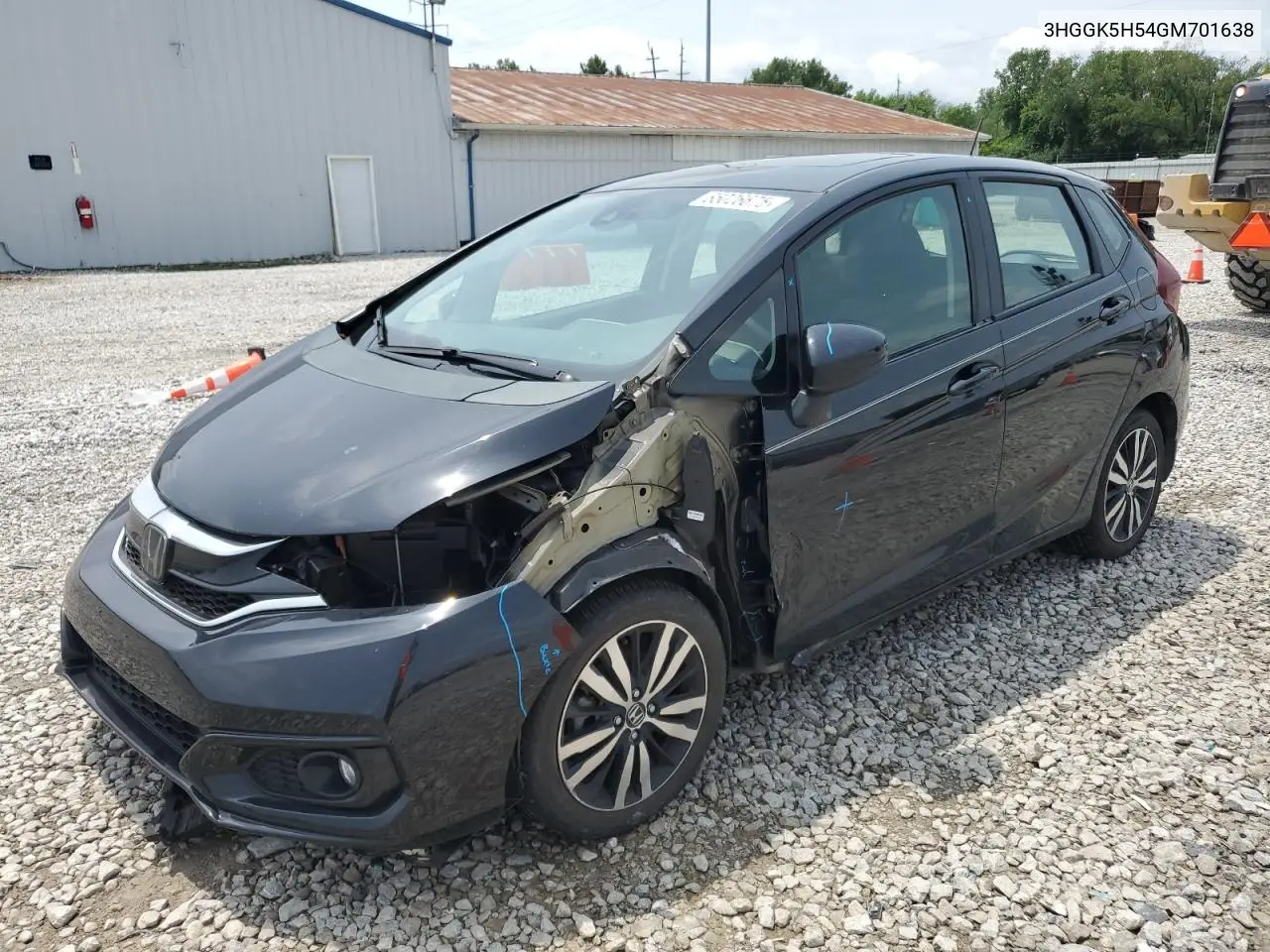2016 Honda Fit Lx VIN: 3HGGK5H54GM701638 Lot: 65026675