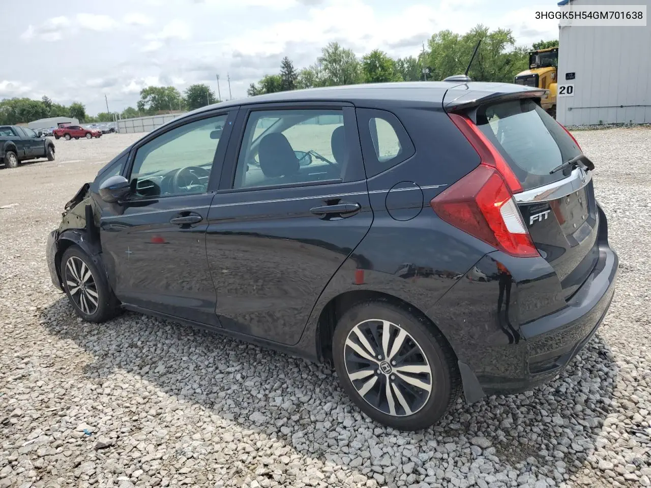 2016 Honda Fit Lx VIN: 3HGGK5H54GM701638 Lot: 65026675