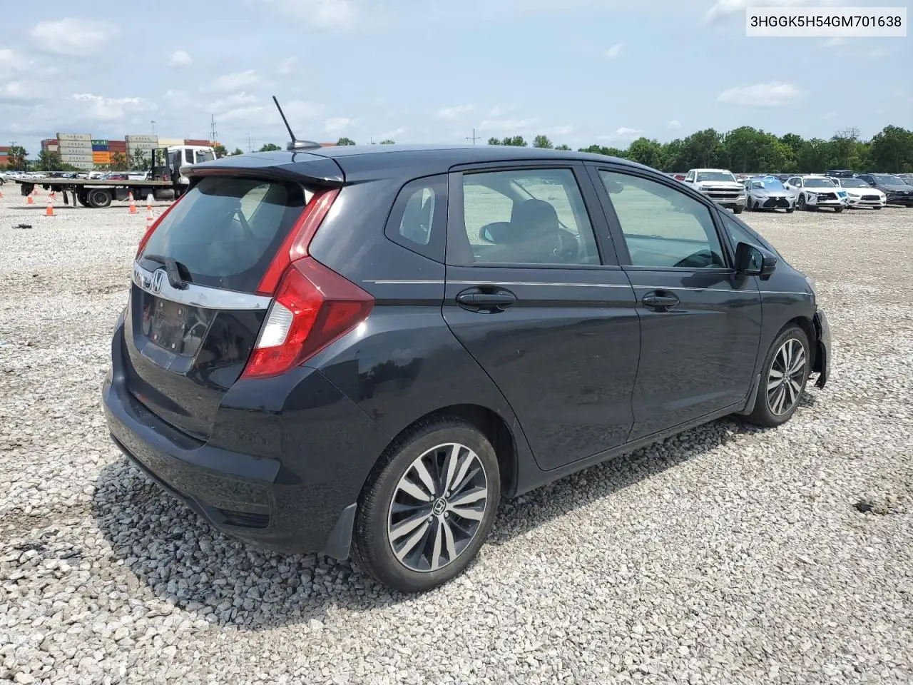 2016 Honda Fit Lx VIN: 3HGGK5H54GM701638 Lot: 65026675