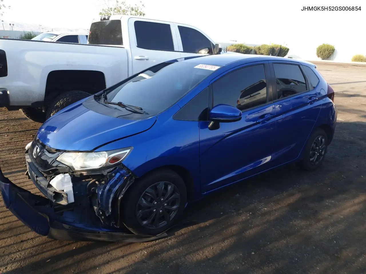 2016 Honda Fit Lx VIN: JHMGK5H52GS006854 Lot: 65292765
