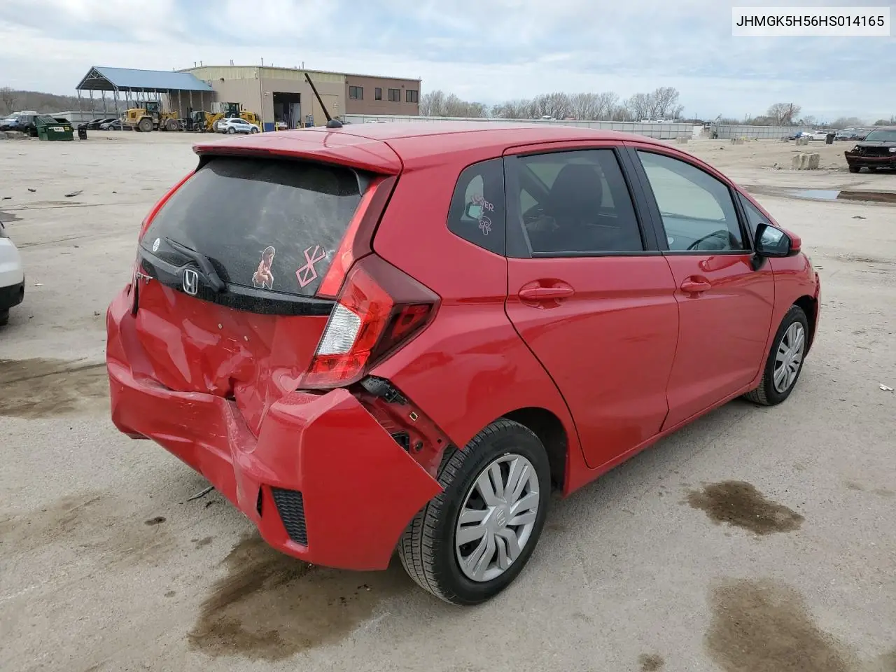 2017 Honda Fit Lx VIN: JHMGK5H56HS014165 Lot: 50648285