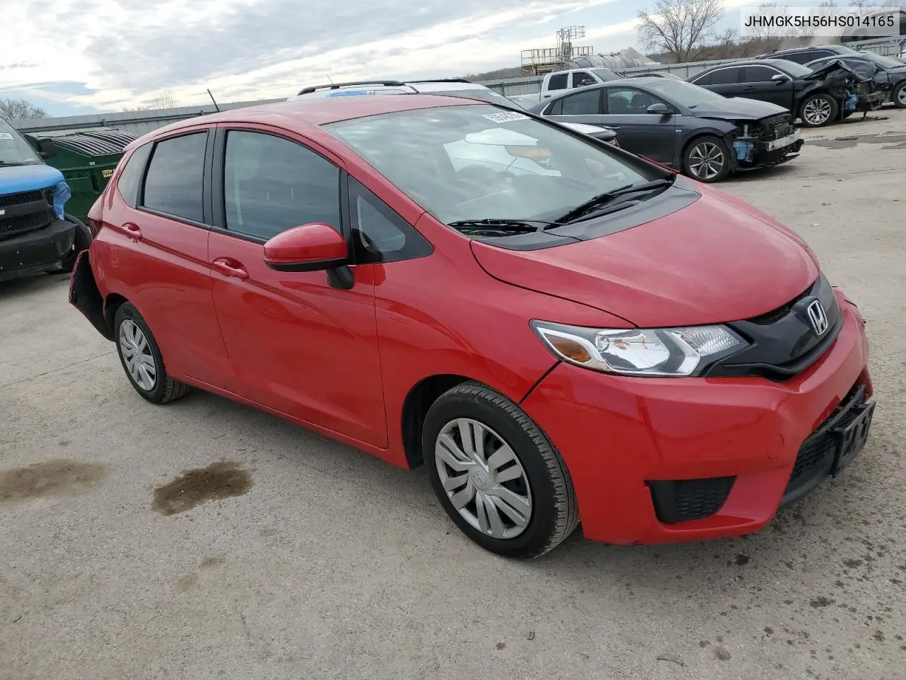 2017 Honda Fit Lx VIN: JHMGK5H56HS014165 Lot: 50648285