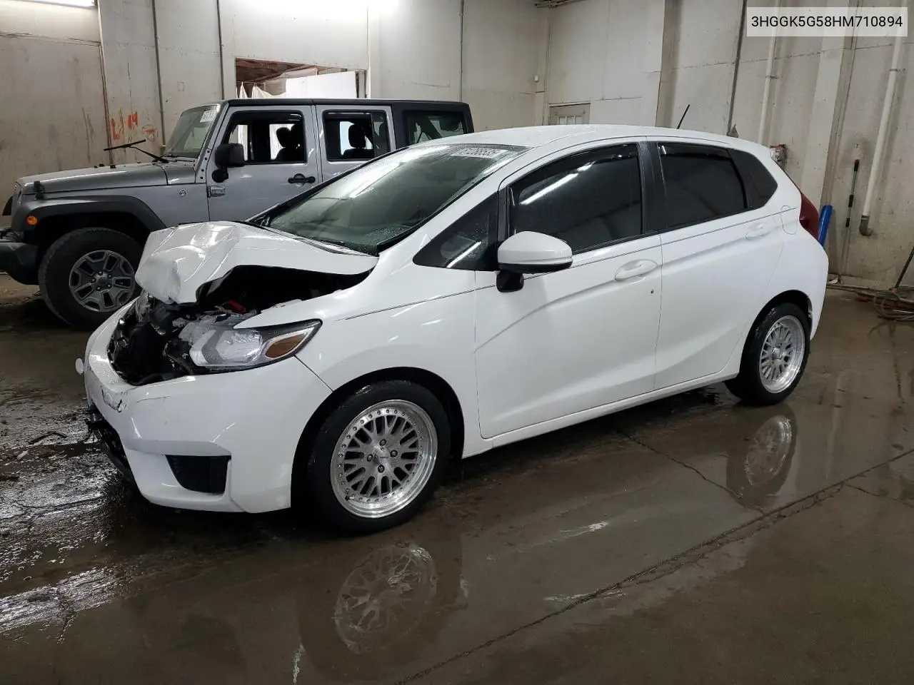 2017 Honda Fit Lx VIN: 3HGGK5G58HM710894 Lot: 61288535