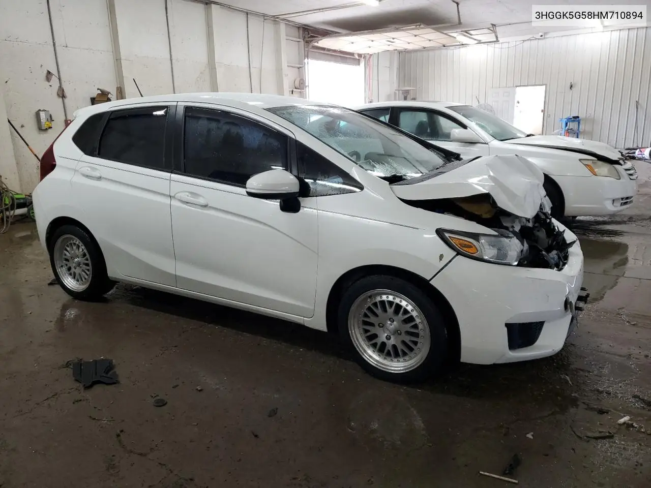 2017 Honda Fit Lx VIN: 3HGGK5G58HM710894 Lot: 61288535