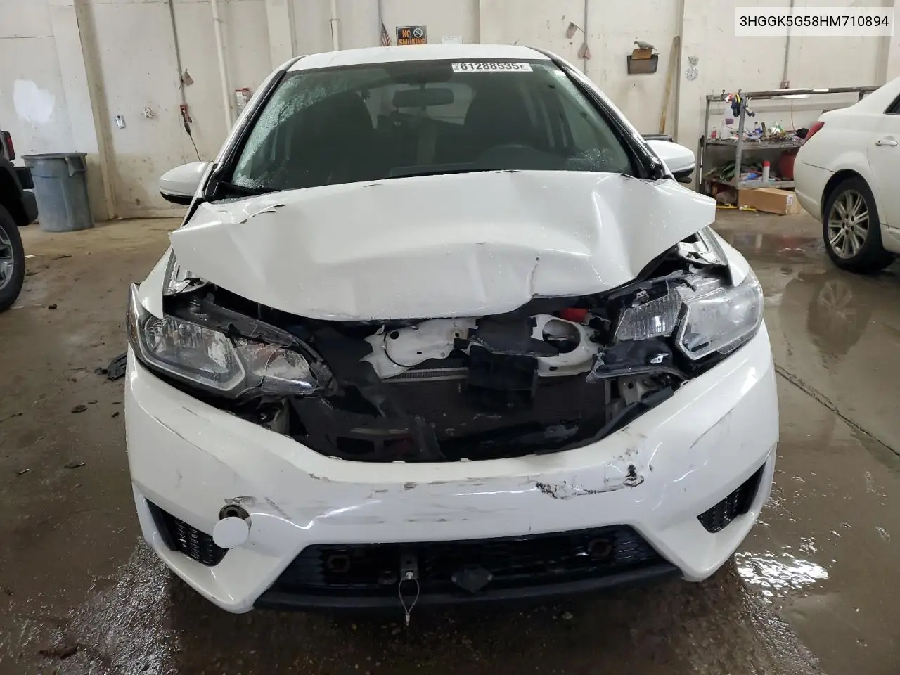 2017 Honda Fit Lx VIN: 3HGGK5G58HM710894 Lot: 61288535