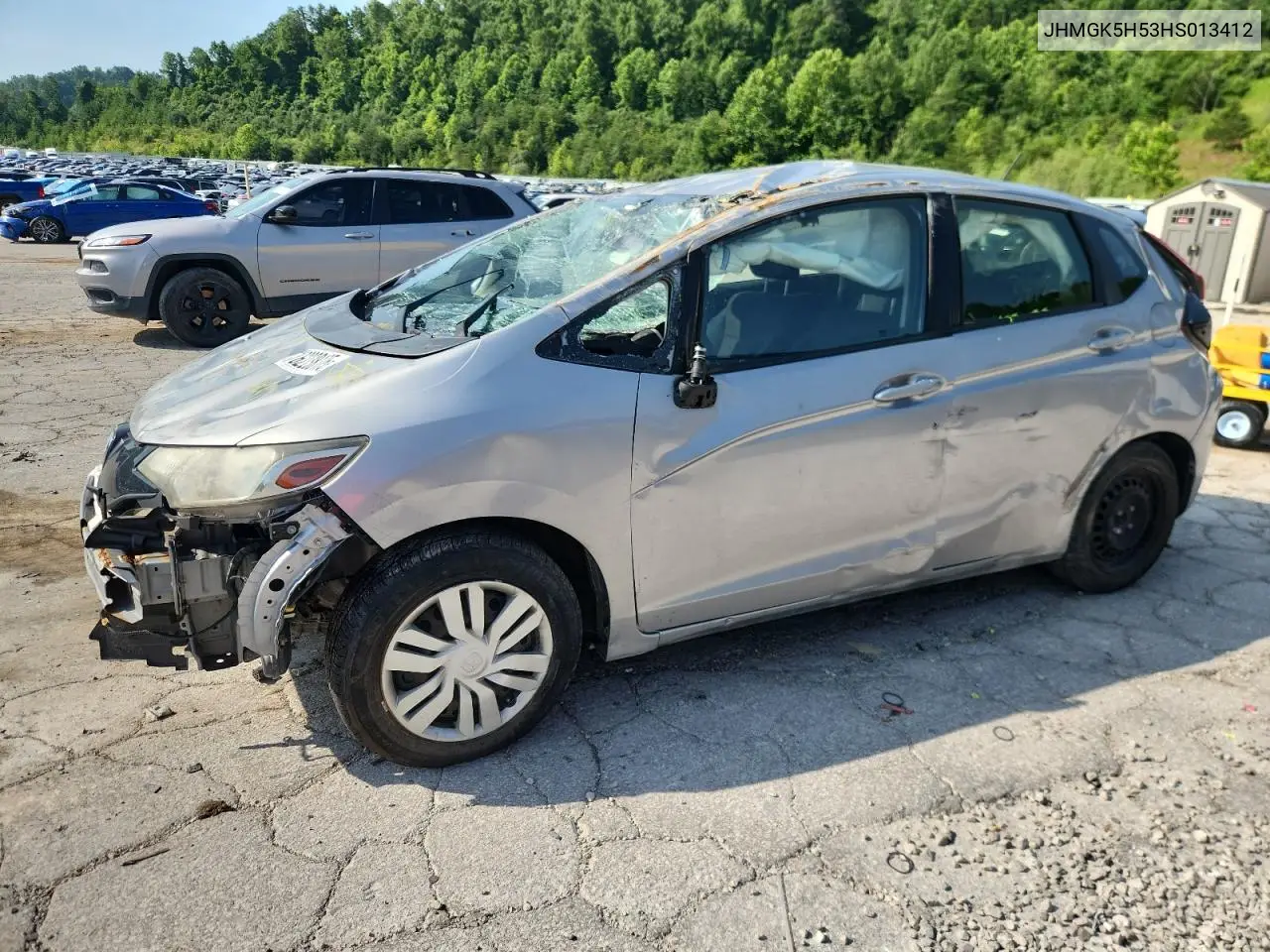 2017 Honda Fit Lx VIN: JHMGK5H53HS013412 Lot: 62238175