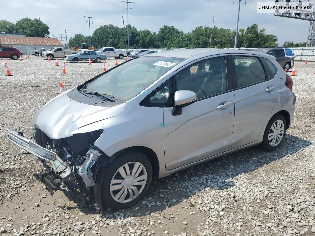 2017 Honda Fit Lx VIN: JHMGK5H54HS003603 Lot: 62564865
