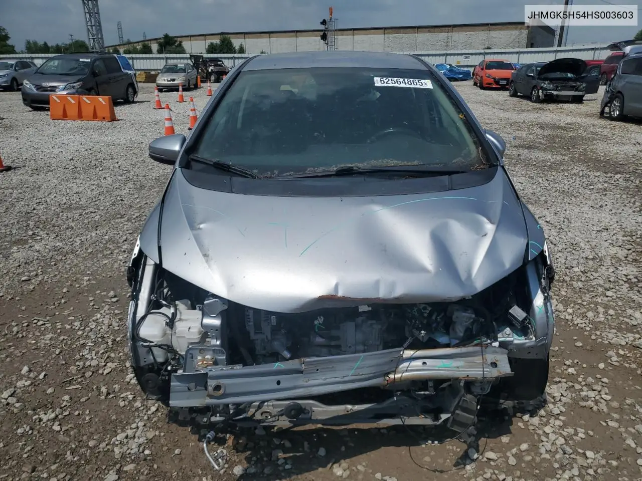 2017 Honda Fit Lx VIN: JHMGK5H54HS003603 Lot: 62564865