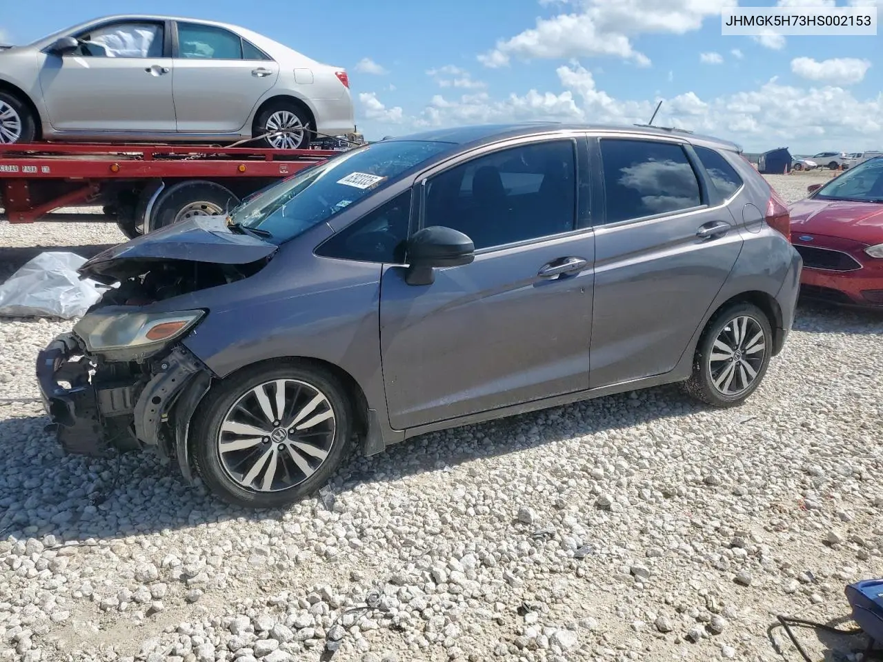 2017 Honda Fit Ex VIN: JHMGK5H73HS002153 Lot: 62923335
