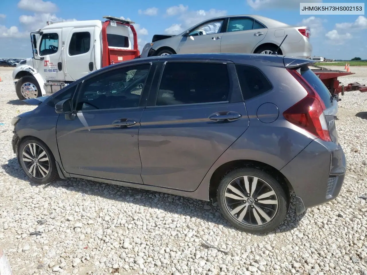 2017 Honda Fit Ex VIN: JHMGK5H73HS002153 Lot: 62923335
