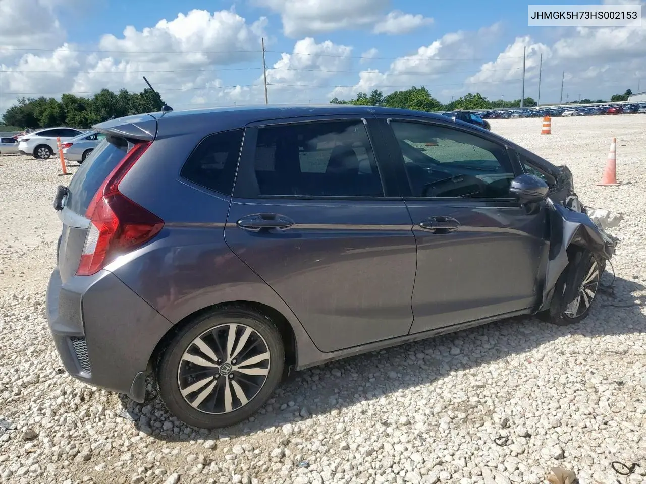 2017 Honda Fit Ex VIN: JHMGK5H73HS002153 Lot: 62923335