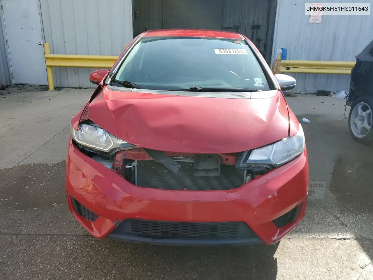 2017 Honda Fit Lx VIN: JHMGK5H51HS011643 Lot: 63824255