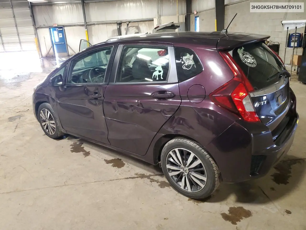 2017 Honda Fit Ex VIN: 3HGGK5H78HM709101 Lot: 64744585