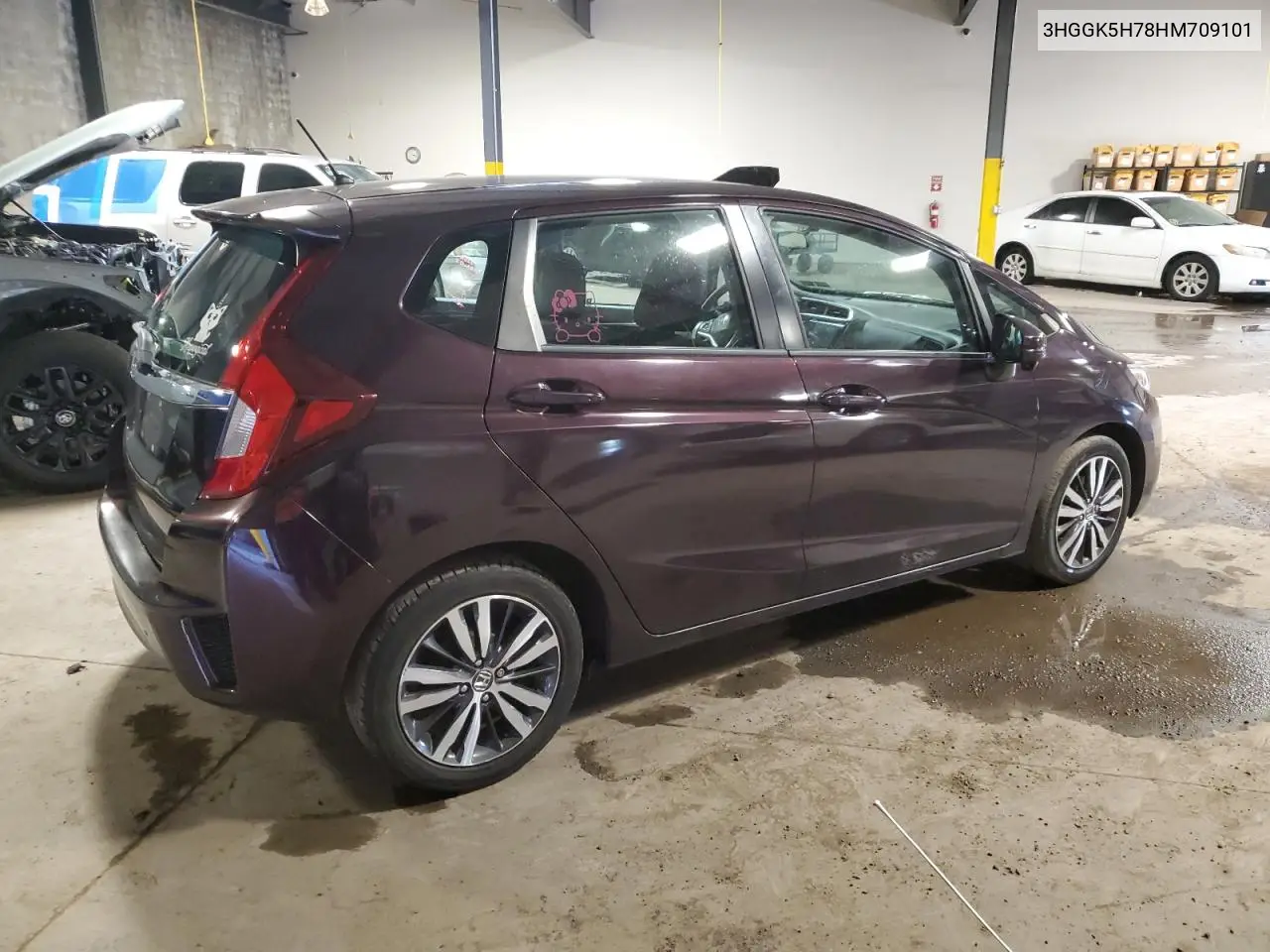 2017 Honda Fit Ex VIN: 3HGGK5H78HM709101 Lot: 64744585