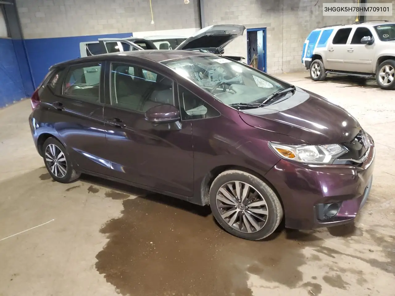 2017 Honda Fit Ex VIN: 3HGGK5H78HM709101 Lot: 64744585