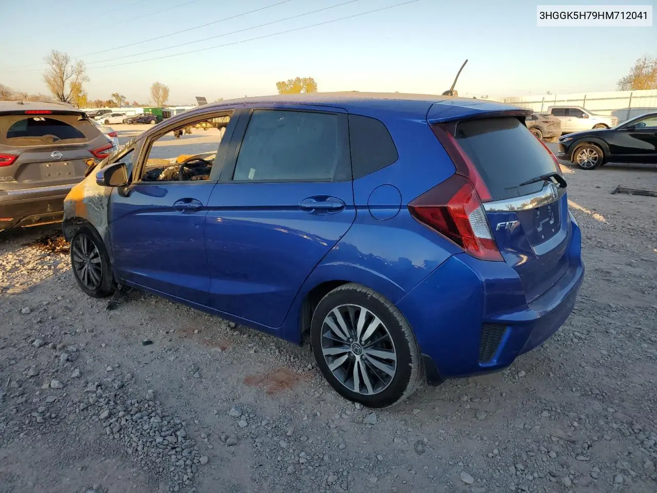 2017 Honda Fit Ex VIN: 3HGGK5H79HM712041 Lot: 81773314